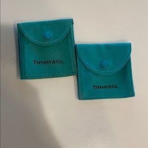 Authentic Tiffany & Co pouches